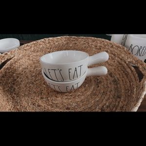 Rae Dunn Soup bowl set